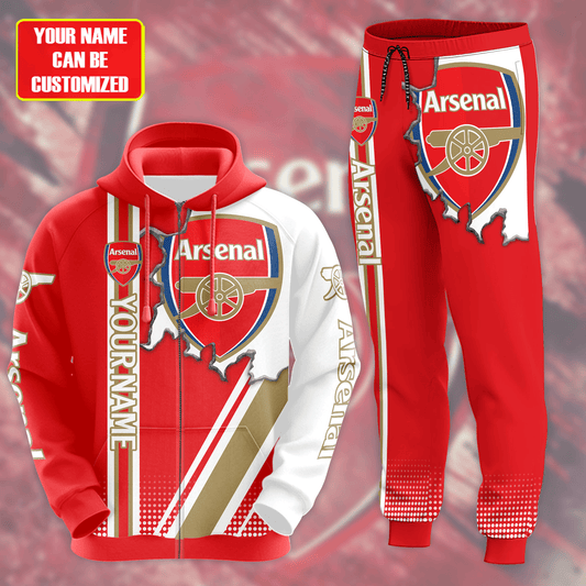 Personalized Arsenal 3D All over Printed Hoodie and Sweatpants set V19