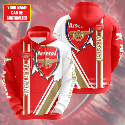 Personalized Arsenal 3D All over Printed Hoodie and Sweatpants set V19