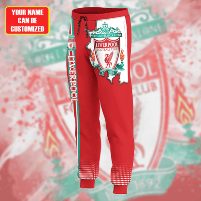 Personalized Liverpool 3D All over Printed Hoodie and Sweatpants set V24