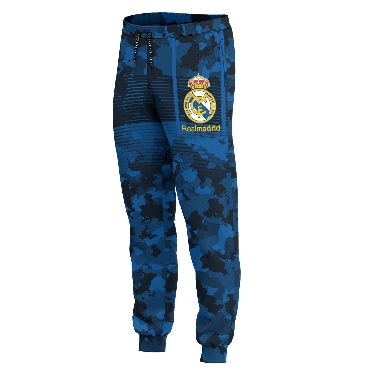 Personalized Real Madrid Camo 3D All over Printed Hoodie and Sweatpants set