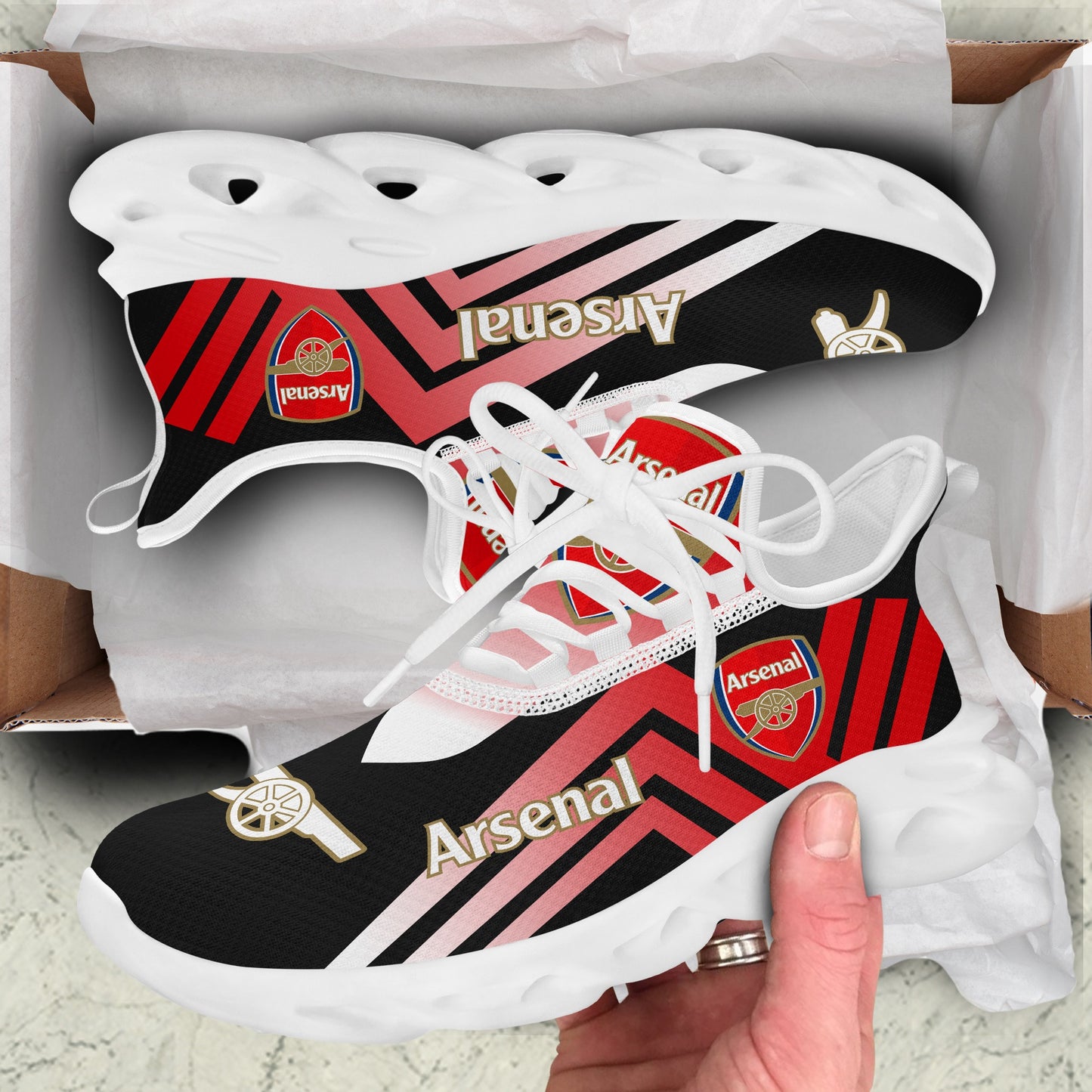 Arsenal V6 Chunky Custom Sneaker