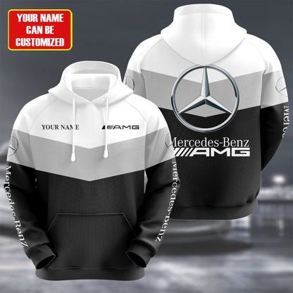 Personalized Merc AMG 3D All over Printed Hoodie and Sweatpants set