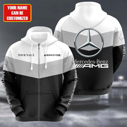 Personalized Merc AMG 3D All over Printed Hoodie and Sweatpants set