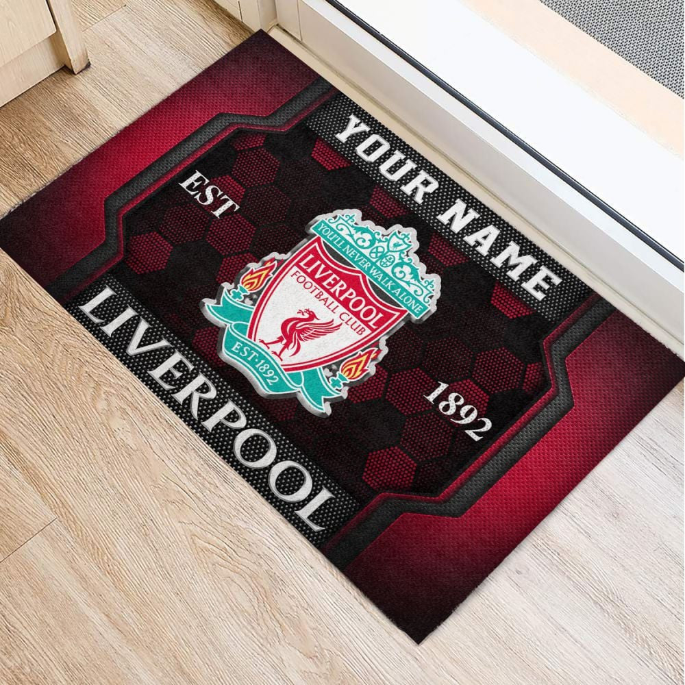 Personalized Name Liverpool Doormat
