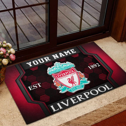 Personalized Name Liverpool Doormat