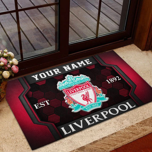 Personalized Name Liverpool Doormat
