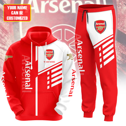 Personalized Arsenal 3D All over Printed Hoodie and Sweatpants set V20