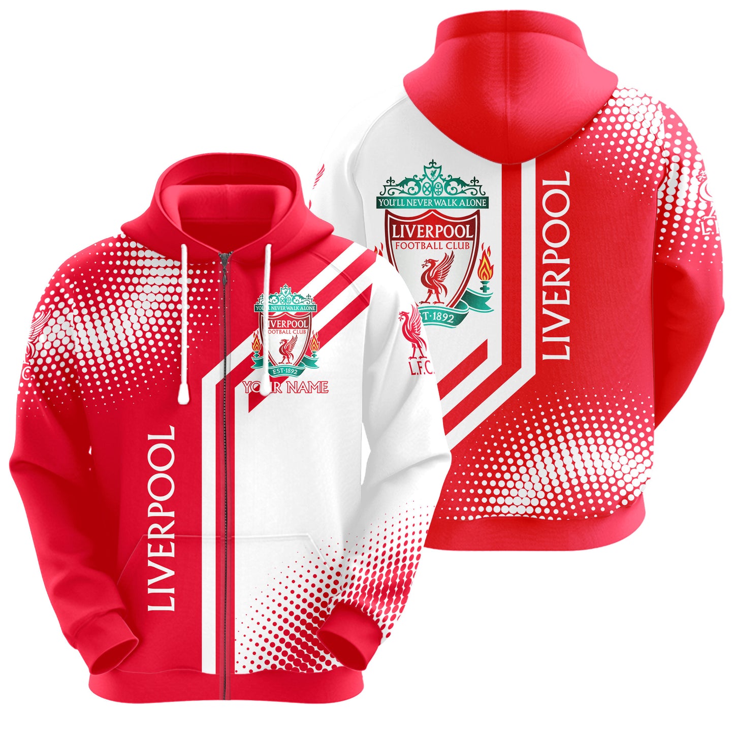 Personalized Liverpool 3D All over Printed Hoodie and Sweatpants set V26