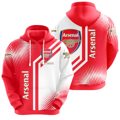 Personalized Arsenal 3D All over Printed Hoodie and Sweatpants set V21