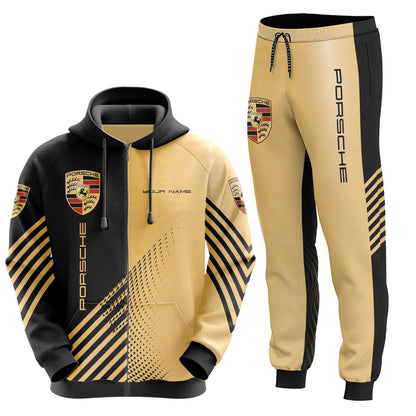 Personalized Pors 3D All over Printed Hoodie and Sweatpants set