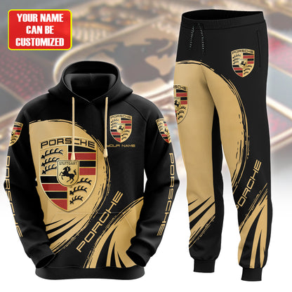 Personalized Pors Q2 3D All over Printed Hoodie and Sweatpants set
