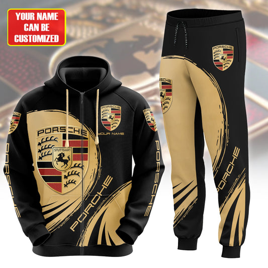 Personalized Pors Q2 3D All over Printed Hoodie and Sweatpants set