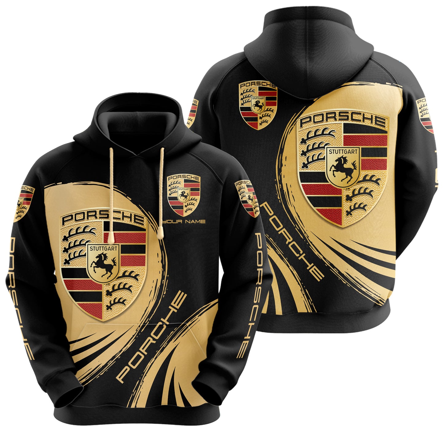 Personalized Pors Q2 3D All over Printed Hoodie and Sweatpants set