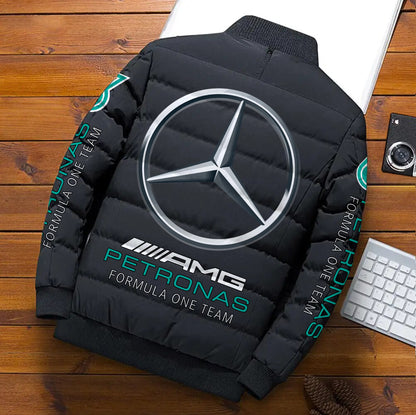 Personalized Merc AMG Petronas Puffer Jacket V2