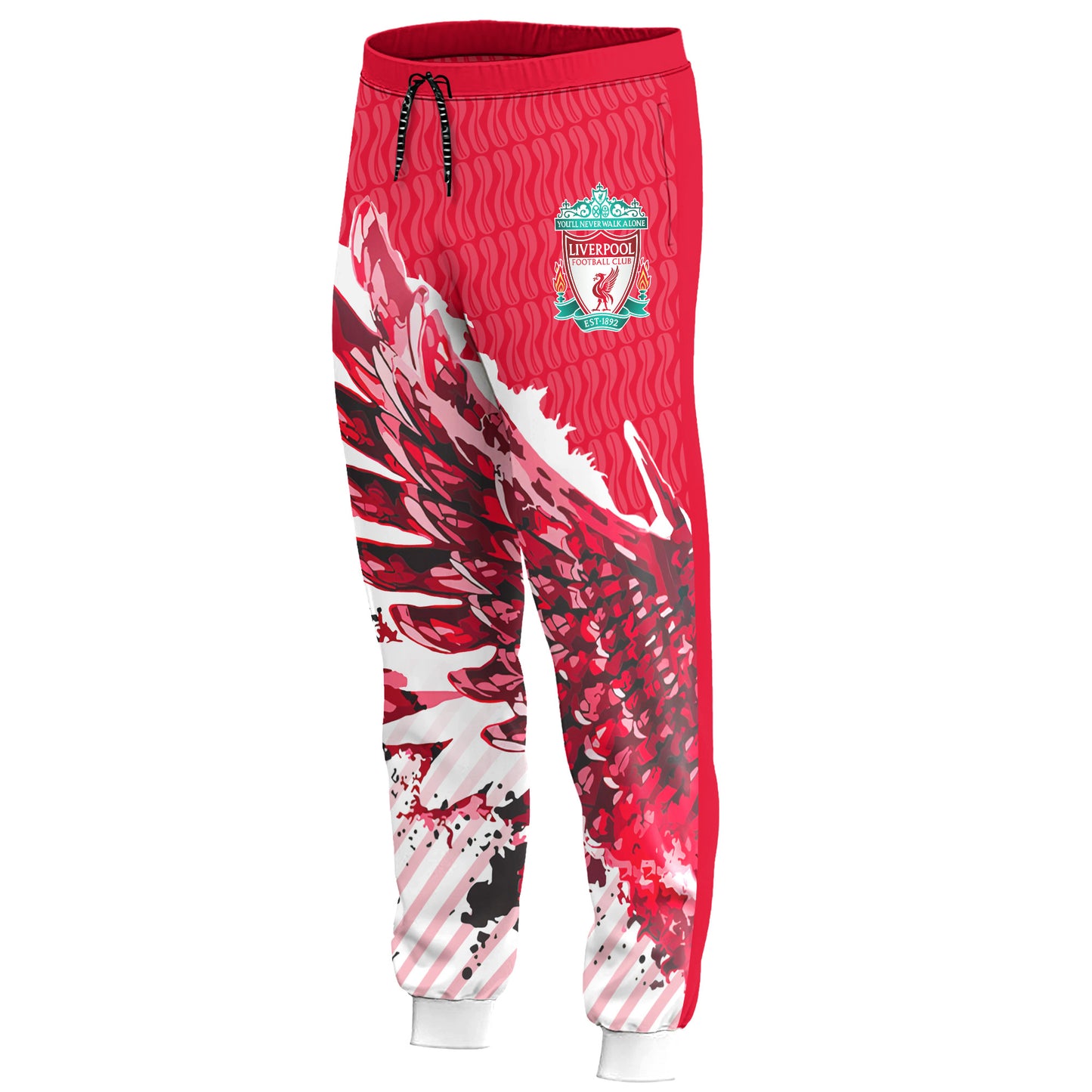 Personalized Liverpool Wings 3D All over Printed Hoodie and Sweatpants set