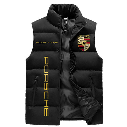 Personalized Pors Sleeveless Windproof Puffer Jacket