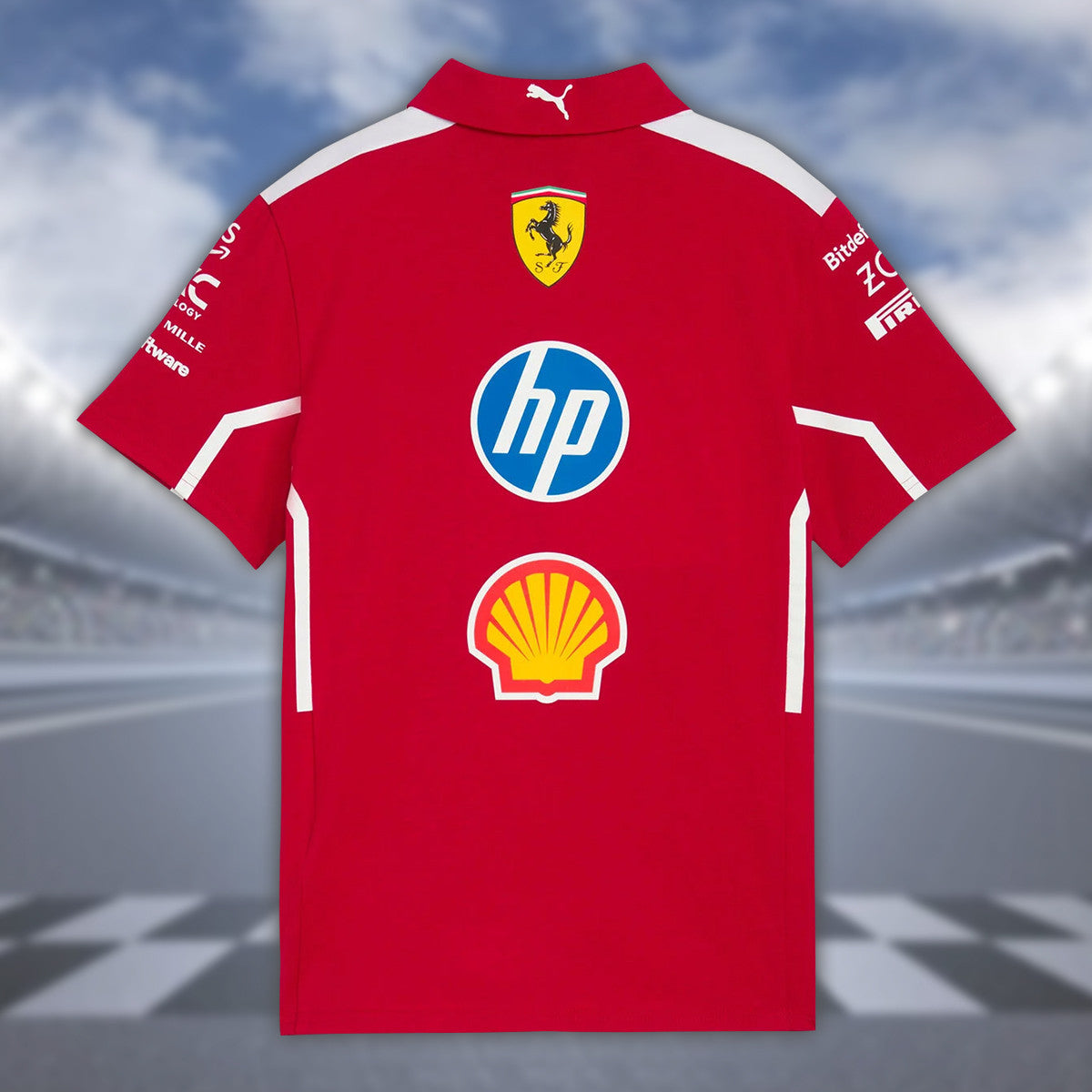 S.F F1 Team Full Printing Set ,Newcastle United Shirt , Hoodie , Short , Polo