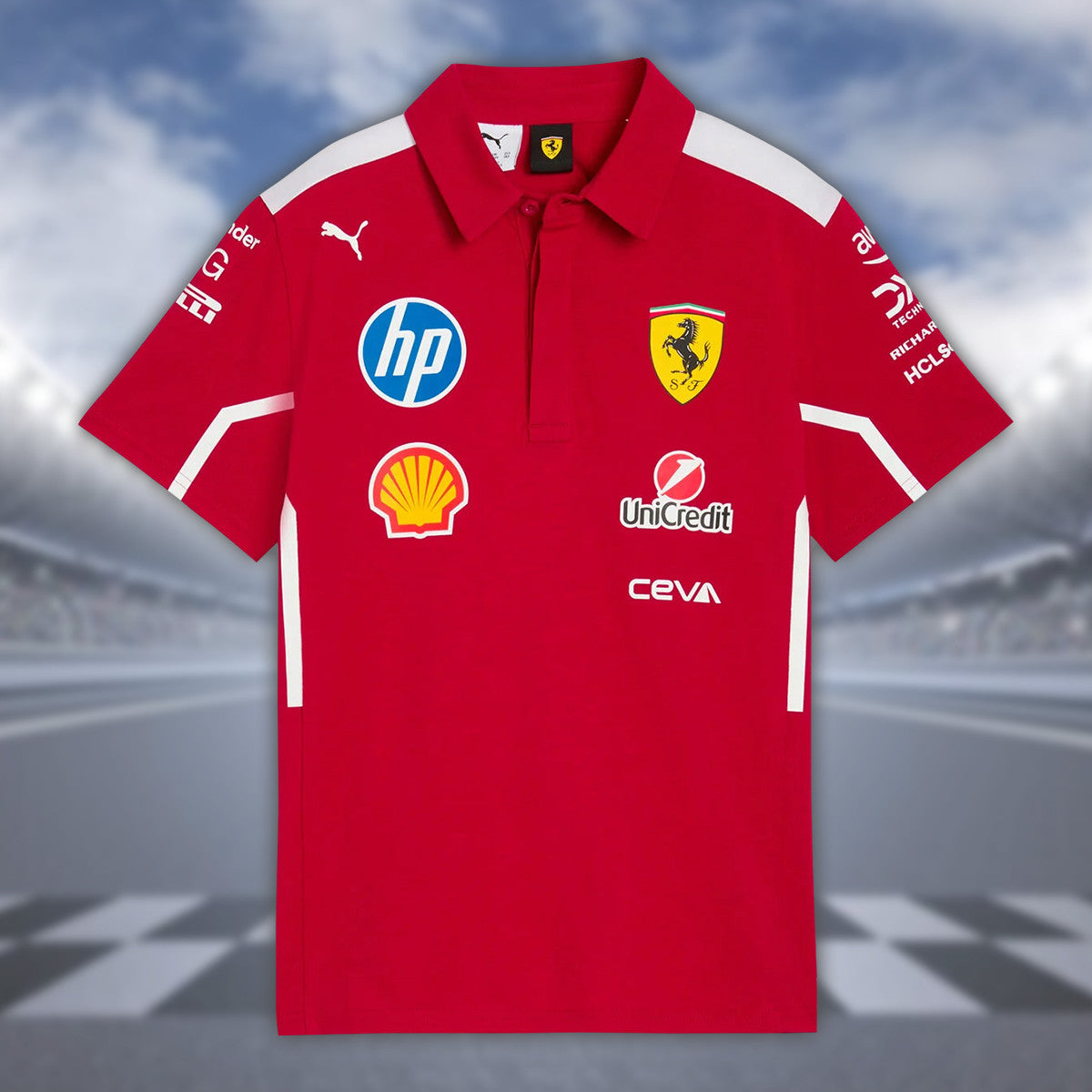 S.F F1 Team Full Printing Set ,Newcastle United Shirt , Hoodie , Short , Polo