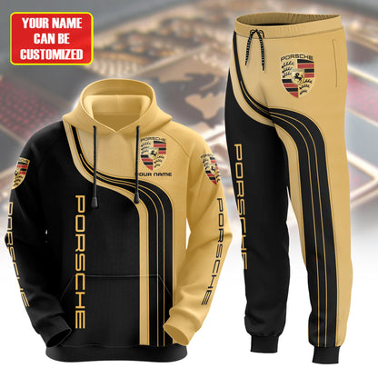 Personalized Pors Q3 3D All over Printed Hoodie and Sweatpants set