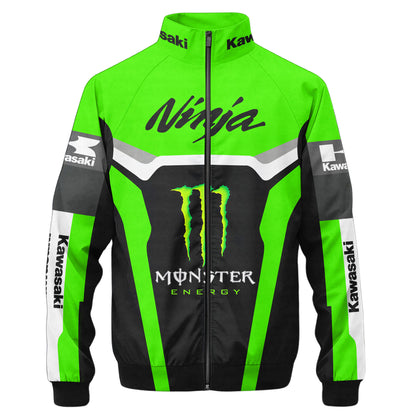 Personalized Me X Kw Racing Team Zipper Stand Collar Jacket 3D