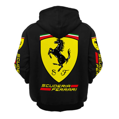 Personalized SF Retro Cotton Hoodie