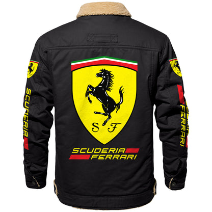 Personalized SF Fleece Thermal Cotton Jacket