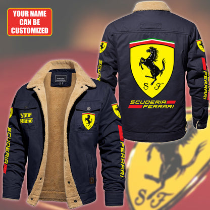 Personalized SF Fleece Thermal Cotton Jacket