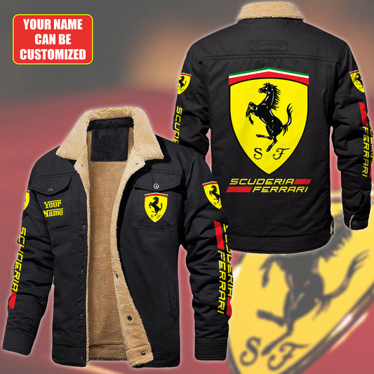 Personalized SF Fleece Thermal Cotton Jacket