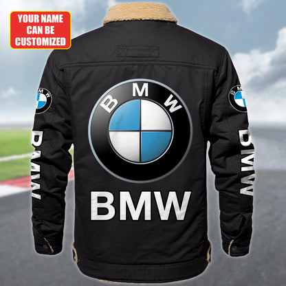 Personalized BW Fleece Thermal Cotton Jacket