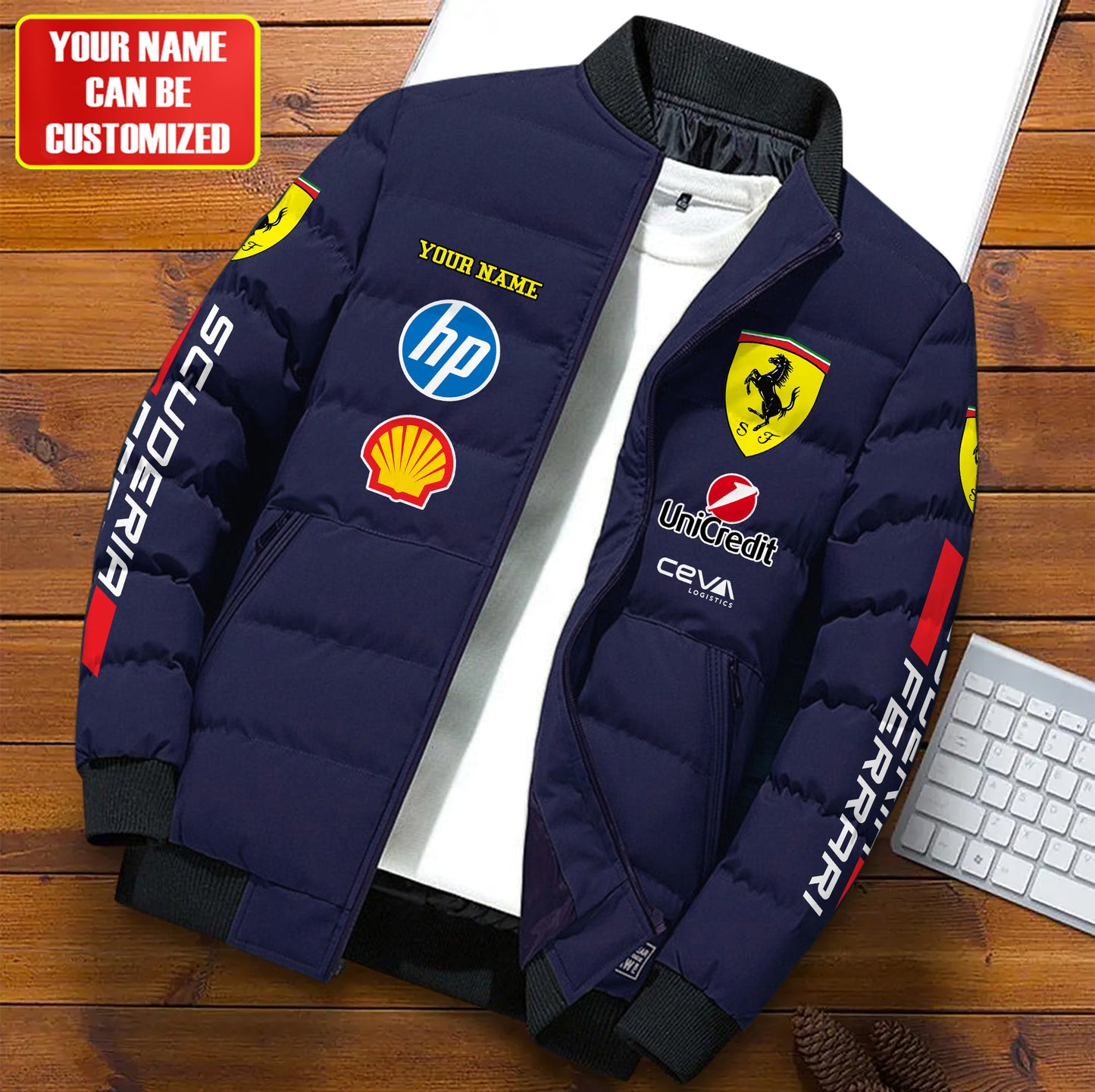 Personalized SF Puffer Jacket
