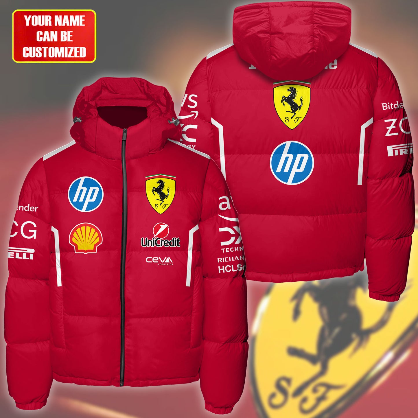 SF Puffer Thermal Stand Collar Jacket