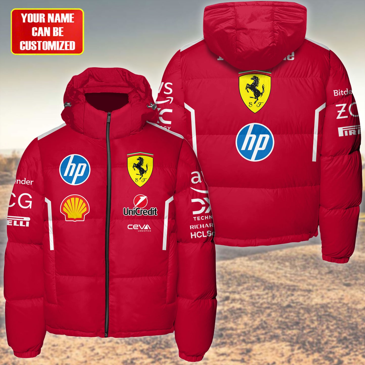 SF Puffer Thermal Stand Collar Jacket