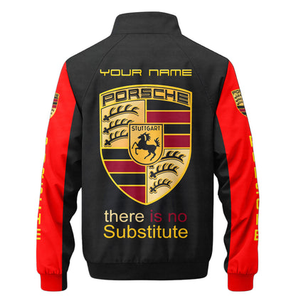 Personalized Pors Zipper Stand Collar Jacket 3D