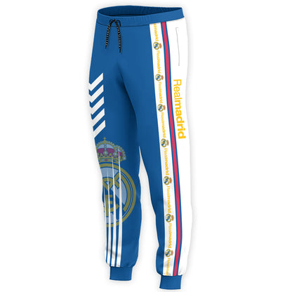Personalized Real Madrid Q32 3D All over Printed Hoodie and Sweatpants set