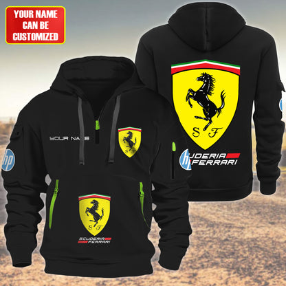 Personalized SF Zip-Hoodie Cotton Jacket