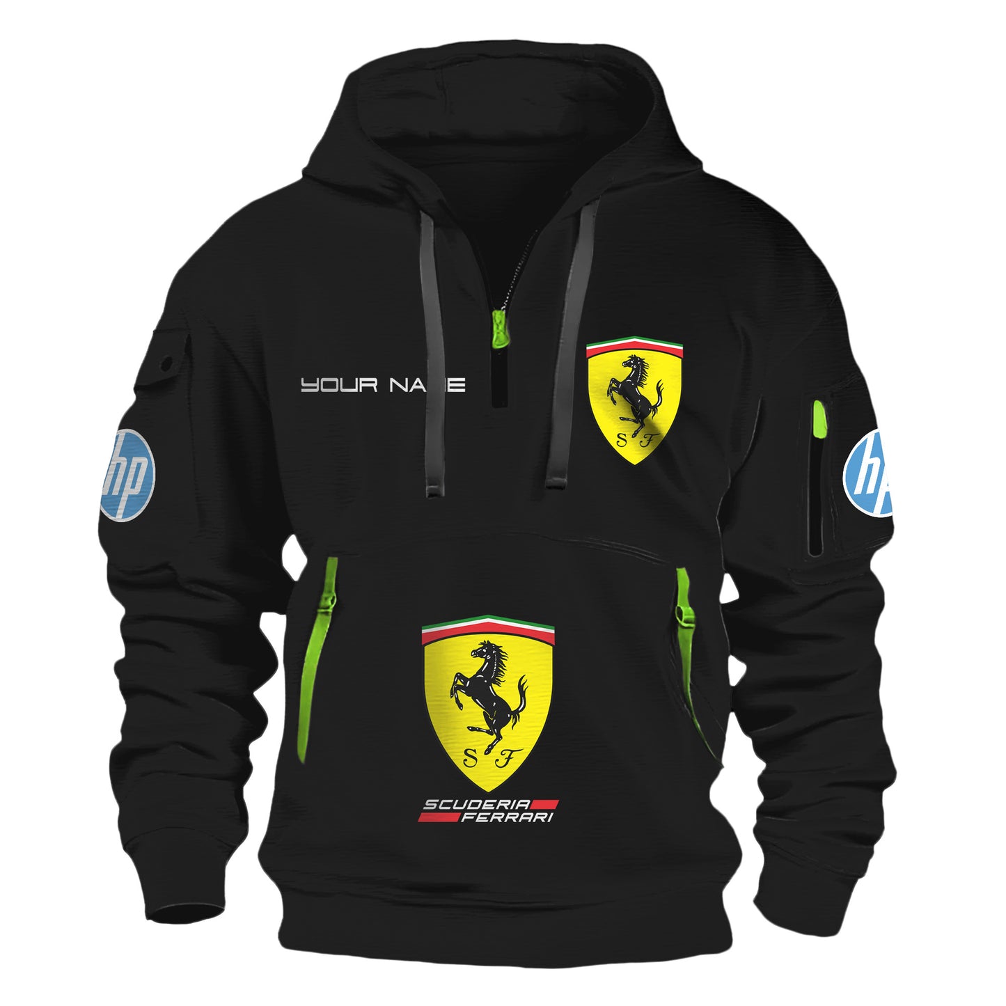 Personalized SF Zip-Hoodie Cotton Jacket
