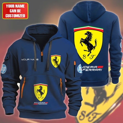 Personalized SF Zip-Hoodie Cotton Jacket