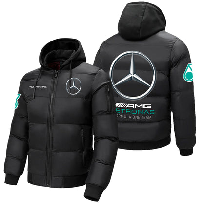 Merc AMG Petronas Puffer Thermal Sport Warm Jacket
