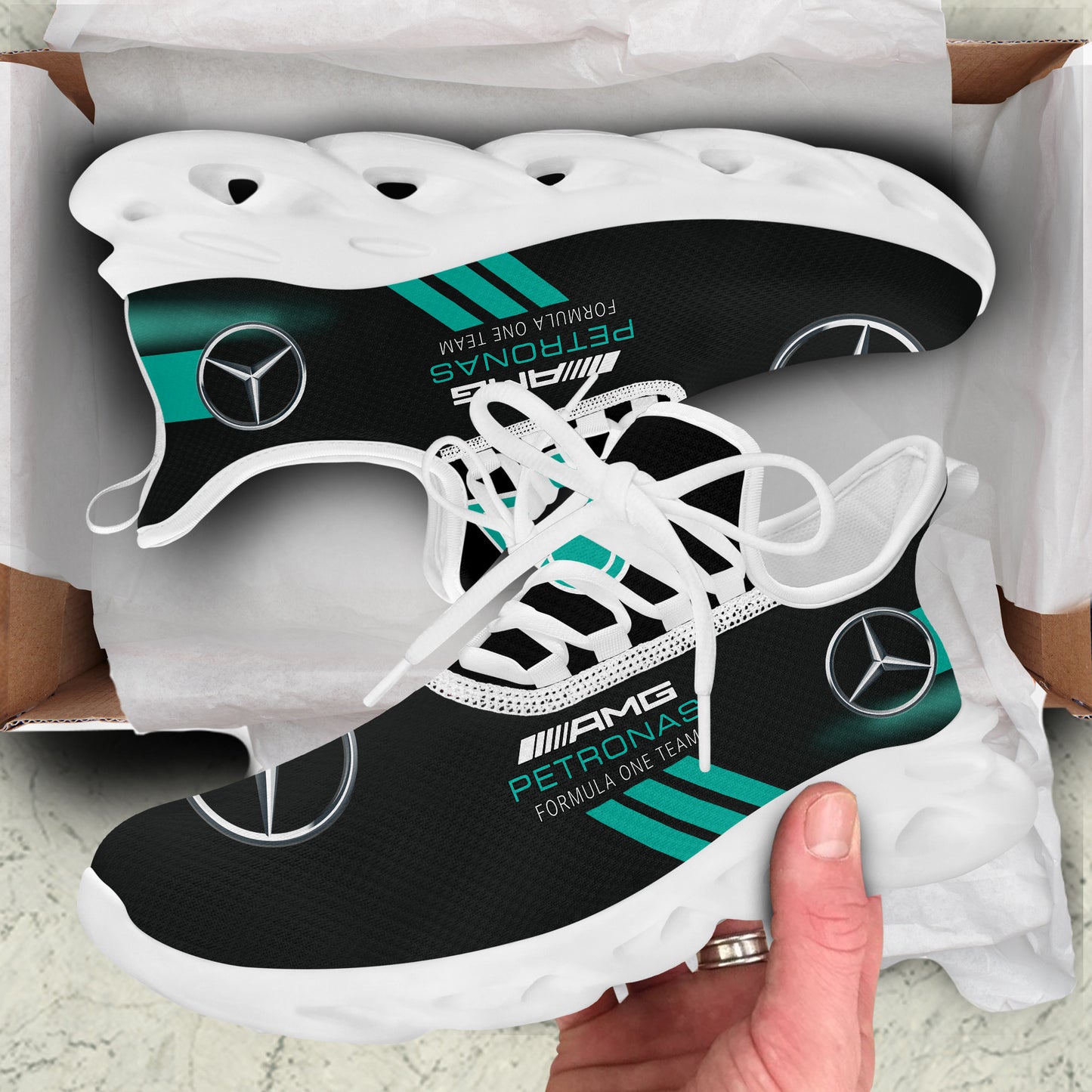 Merc AMG Petronas Chunky Custom Sneaker V2