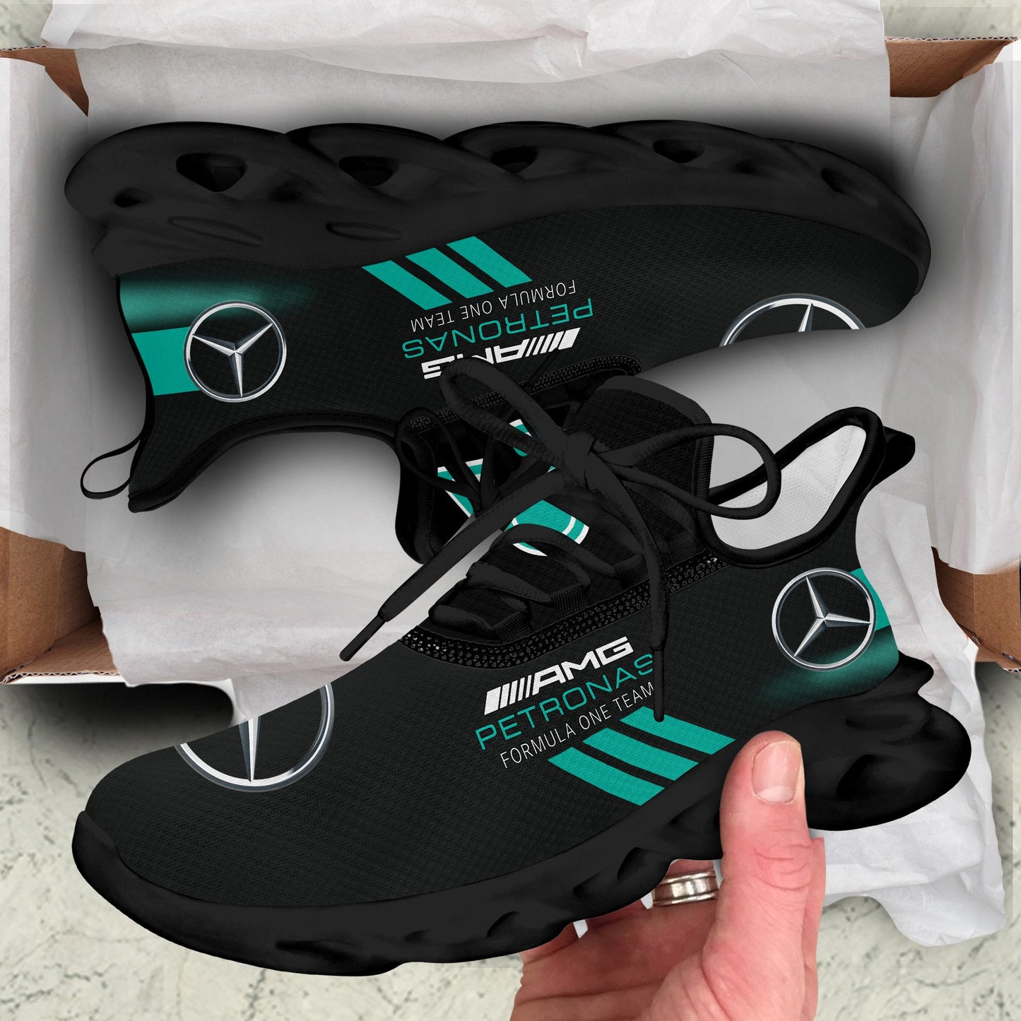 Merc AMG Petronas Chunky Custom Sneaker V2