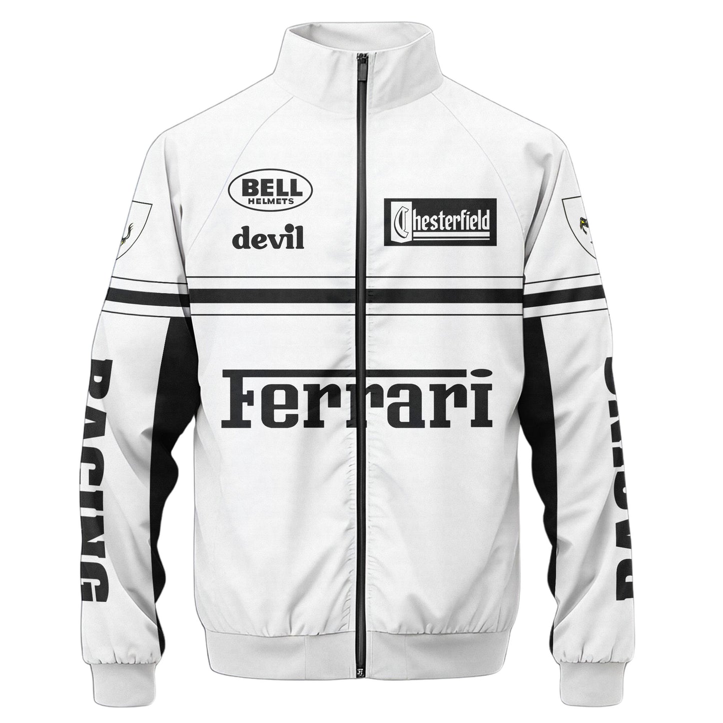 SF Racing Zipper Stand Collar Jacket 3D