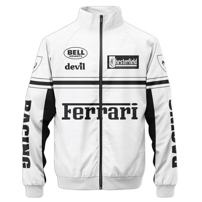 SF Racing Zipper Stand Collar Jacket 3D