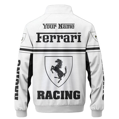 SF Racing Zipper Stand Collar Jacket 3D