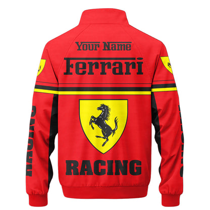 SF Racing Zipper Stand Collar Jacket 3D