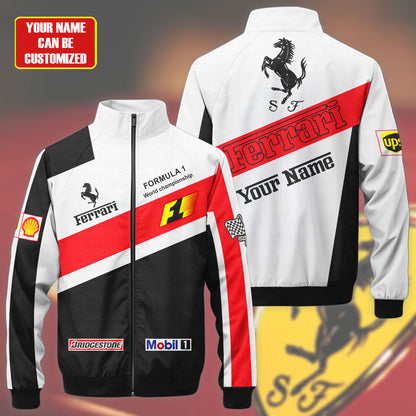SF Racing Zipper Stand Collar Jacket 3D V2