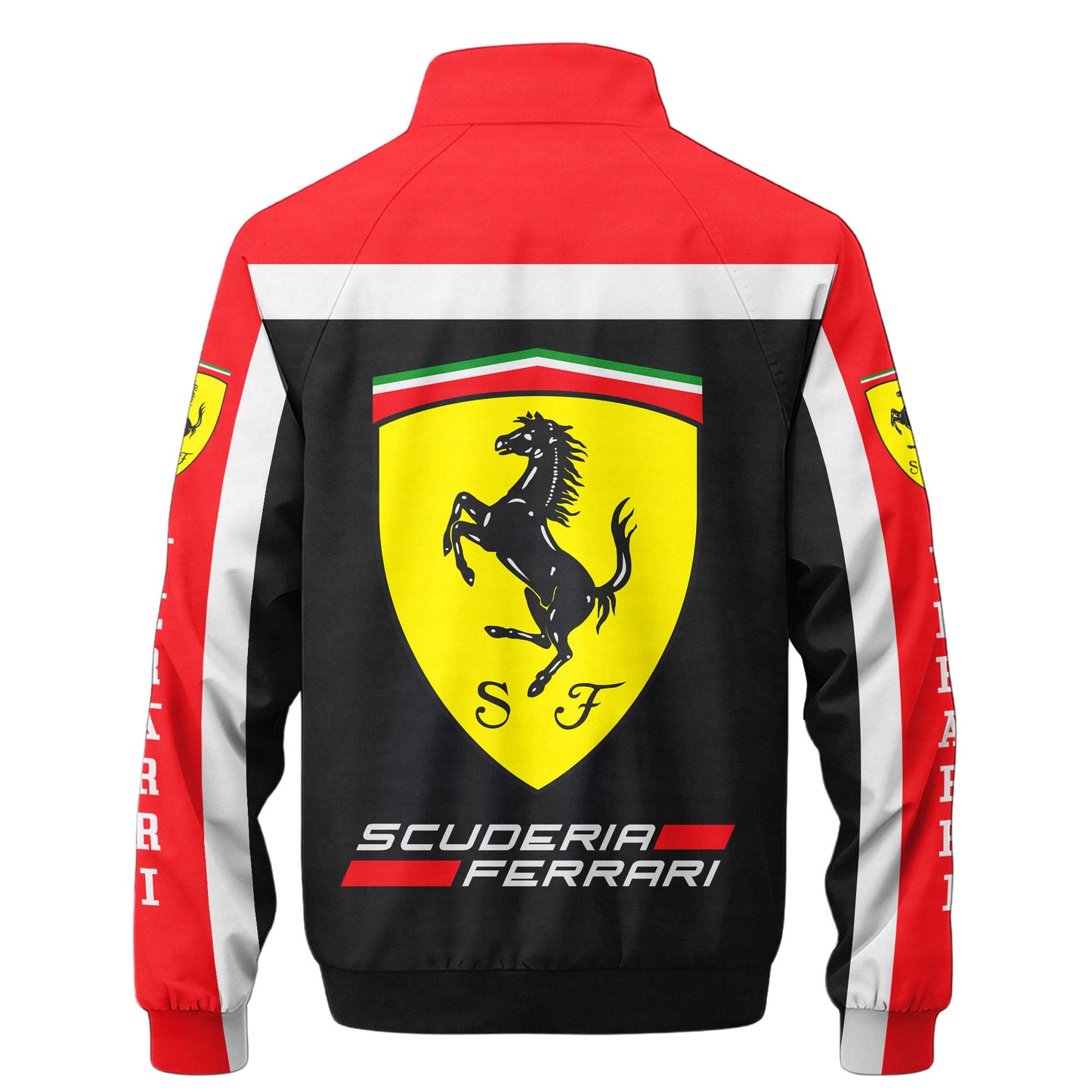 SF F1 Racing Zipper Stand Collar Jacket 3D V3