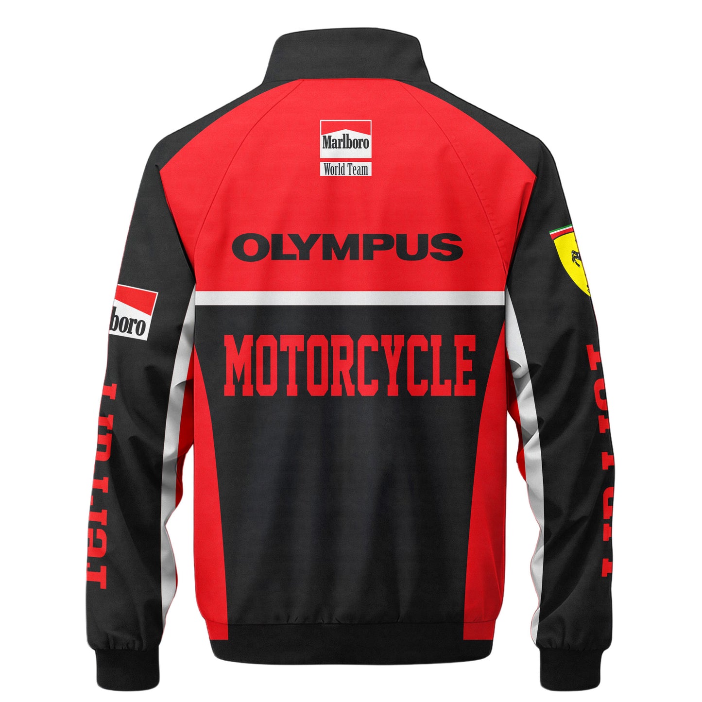 SF F1 Racing Zipper Stand Collar Jacket 3D V5