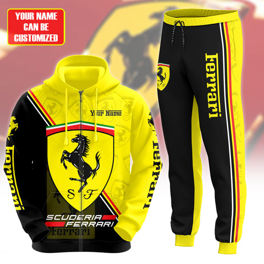Personalized SF Q4 3D All over Printed Hoodie and Sweatpants set