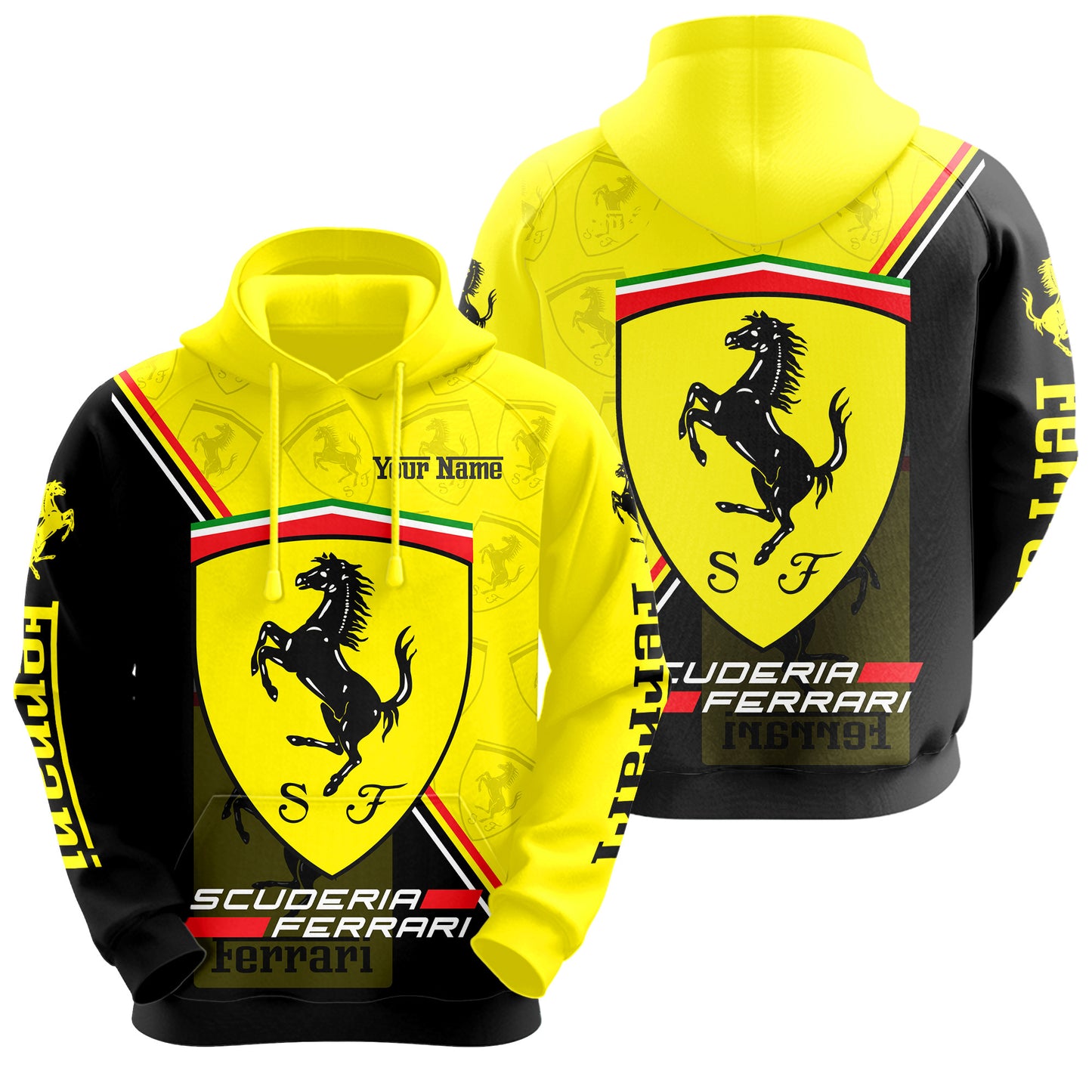 Personalized SF Q4 3D All over Printed Hoodie and Sweatpants set