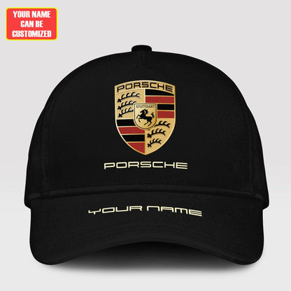 Personalized Name Pors Classic Black Cap
